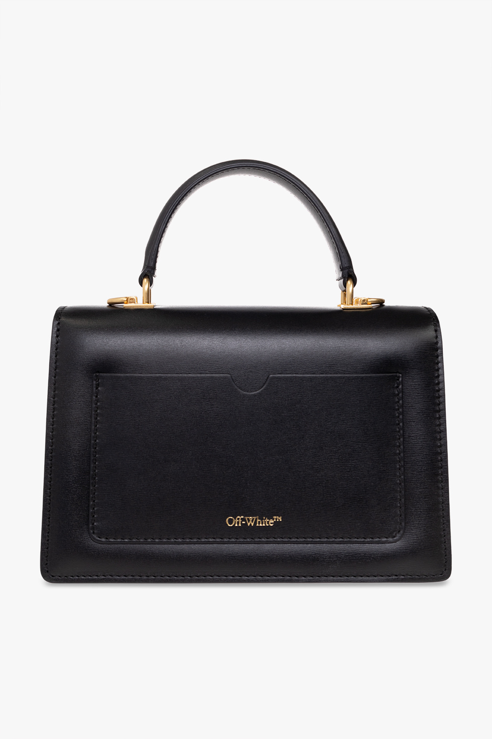 Black 'Jitney 0.4' shoulder bag Off - SchaferandweinerShops HK - Borsa tote Voyager con stampa Toni neutri - White Black 'Jitney 0.4' shoulder bag Off - SchaferandweinerShops HK - Borsa tote Voyager con stampa Toni neutri - White